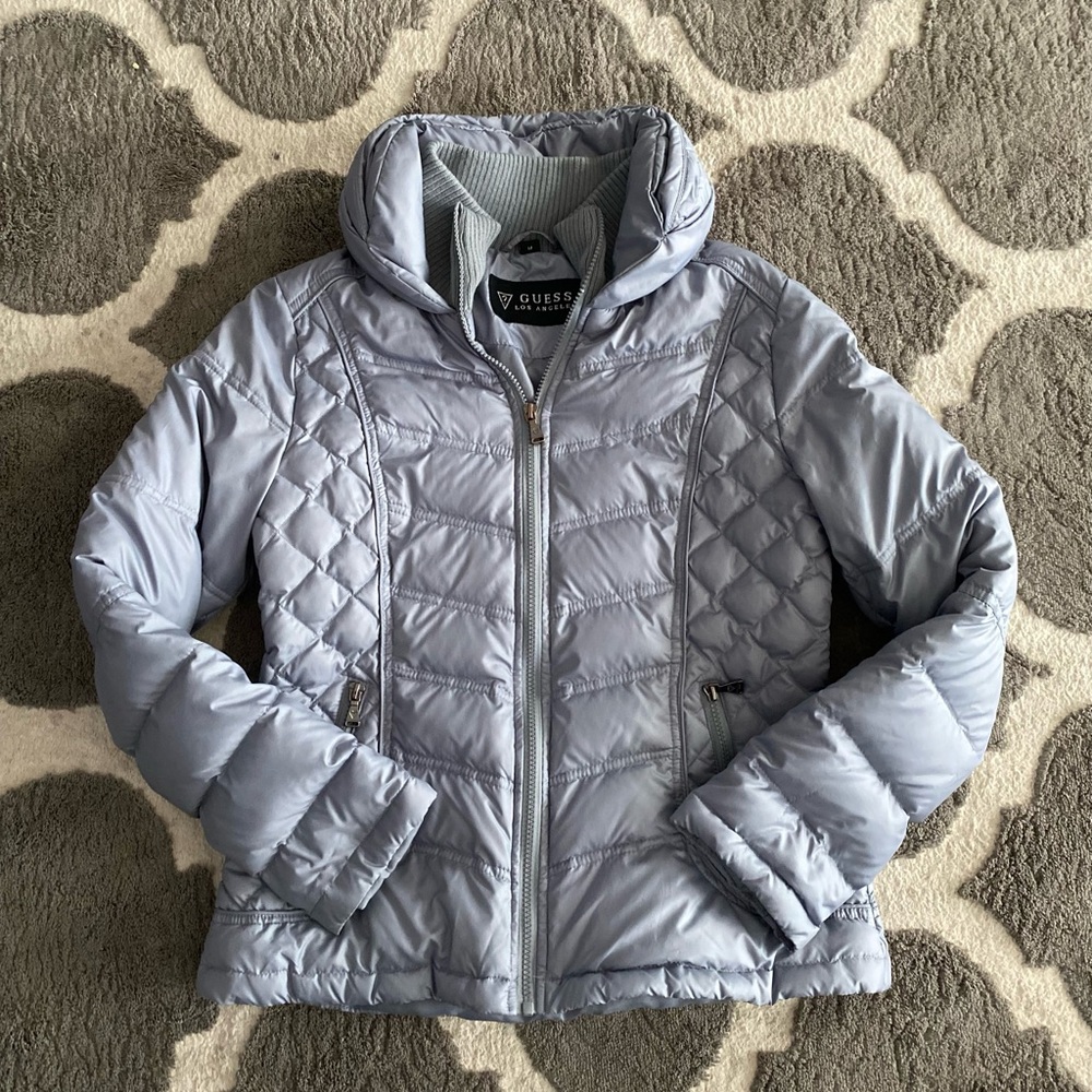 Womens Gray Guess jacket